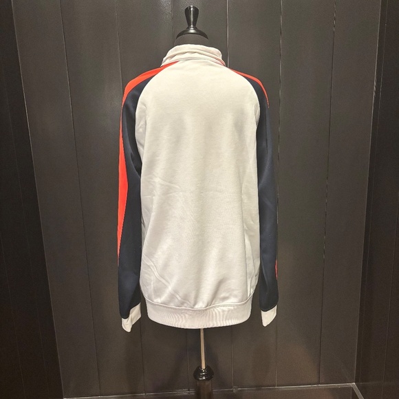 NIKE Y2K Vintage Orange and Navy Mens Track jacket size large - Picture 2 of 9